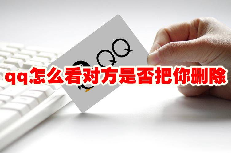 qq怎么看对方是否把你删除