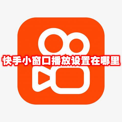 快手小窗口播放设置在哪里