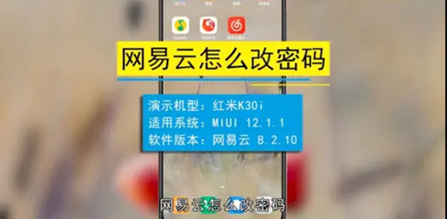 网易云音乐密码怎么修改