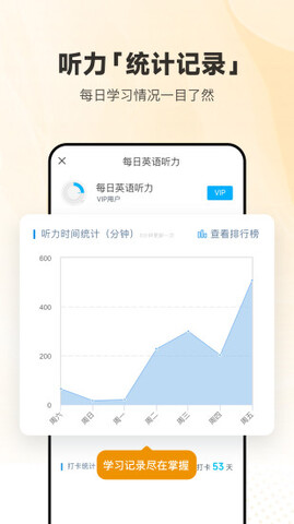 每日英语听力app软件截图