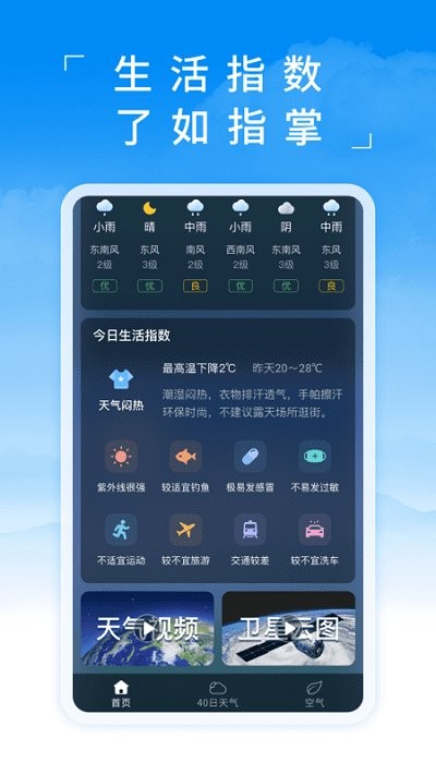 蚂蚁天气软件截图