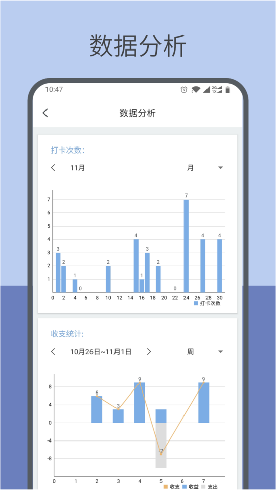 元气打卡app软件截图