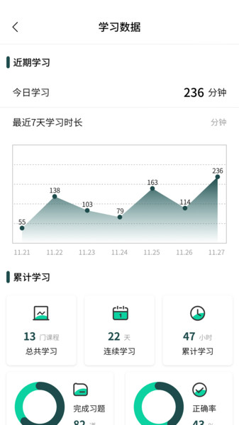 向知学院软件截图