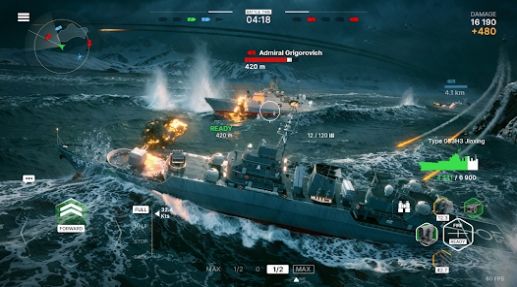 战舰移动游戏截图