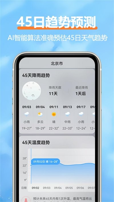 柔云天气软件截图