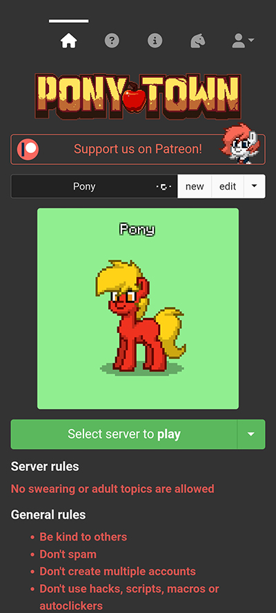 ponytown游戏截图